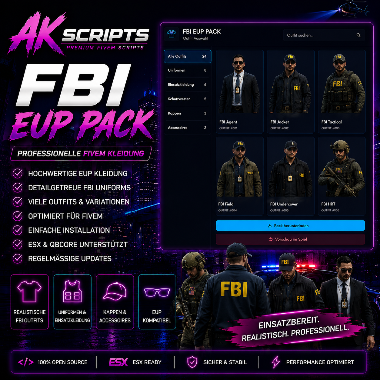 FBI EUP Pack