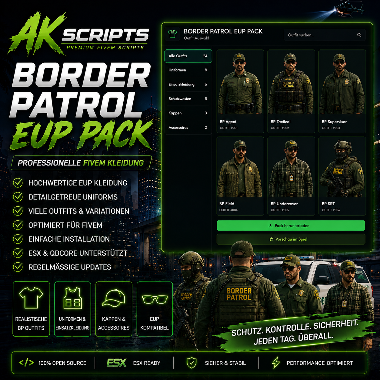 Border Patrol EUP Pack